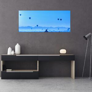 Tablou - Peisaj și săgeți (120x50 cm)