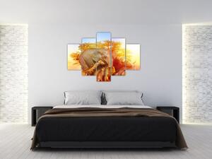Tablou - Animale africane (150x105 cm)