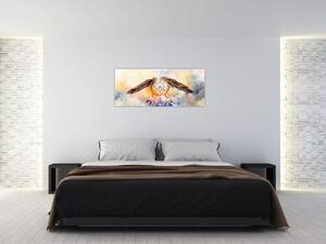 Tablou - Captator de vise cu pene (120x50 cm)