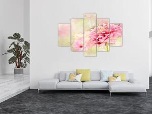 Tablou - Floare roz, aquarel (150x105 cm)