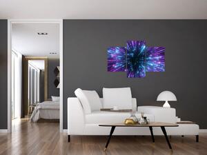 Tablou - Spațiu neon (90x60 cm)