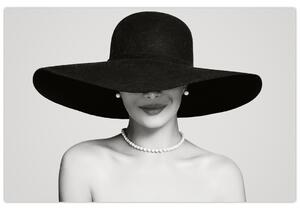 Tablou - Femeia cu pălărie (90x60 cm)