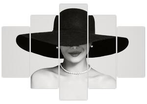 Tablou - Femeia cu pălărie (150x105 cm)