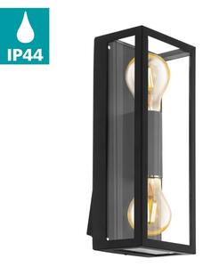 Eglo 98273 - Aplică perete exterior ALAMONTE 2xE27/60W/230V IP44