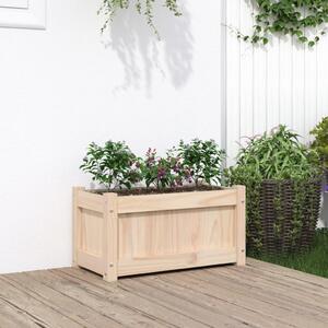Jardinieră de grădină, 60x31x31 cm, lemn masiv de pin
