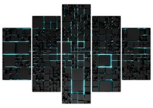 Tablou - Interfață tehnologică (150x105 cm)