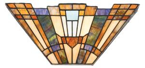 Elstead QZ-INGLENOOK-WU - Aplică de perete Tiffany INGLENOOK, 2xE14/60W/230V
