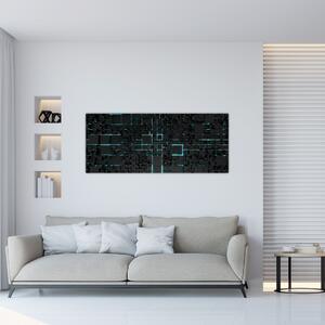 Tablou - Interfață tehnologică (120x50 cm)