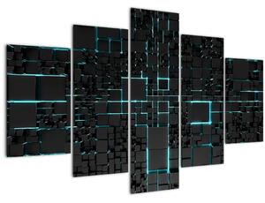 Tablou - Interfață tehnologică (150x105 cm)