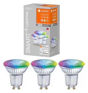 SET 3x LED RGBW Bec dimabil SMART+ GU10/4,9W/230V 2700K-6500K - Ledvance