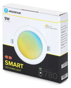 Corp de iluminat LED încastrat dimabil Aigostar LED/9W/230V d. 14,5 cm Wi-Fi