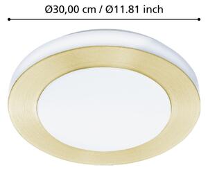 Plafonieră LED pentru baie CARPI LED/10,8W/230V IP44 Eglo 900369