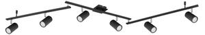 Spot Globo 57910-6B ROBBY 6xGU10/35W/230V negru