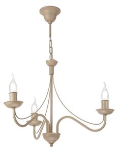 Candelabru pe lanț ANTON 3xE14/60W/230V bej