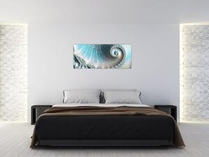 Tablou - Spirale texturate (120x50 cm)