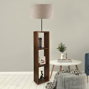 Lampadar AYD-2817, bej/nuc inchis, 38x150 cm