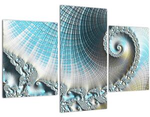 Tablou - Spirale texturate (90x60 cm)