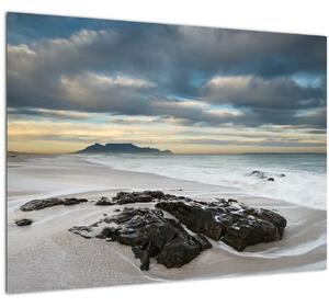 Tablou pe sticlă - Robben Island (70x50 cm)