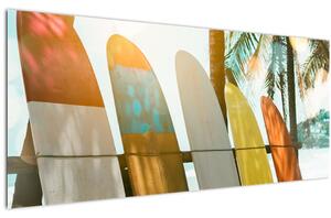 Tablou - Plăci de surf (120x50 cm)