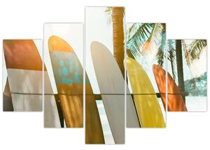 Tablou - Plăci de surf (150x105 cm)