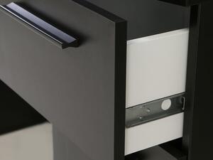 Masă PC Ayver (Negru mat) (cu iluminat LED). 1053959