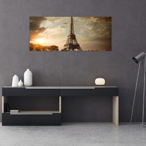 Tablou - Turnul Eiffel. Paris, Franța (120x50 cm)
