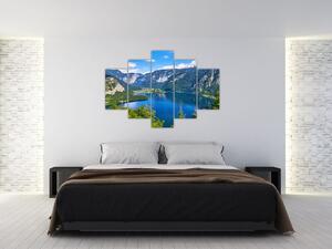Tablou - Lacul Hallstatt, Hallstatt, Austria (150x105 cm)