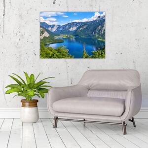 Tablou - Lacul Hallstatt, Hallstatt, Austria (70x50 cm)