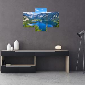 Tablou - Lacul Hallstatt, Hallstatt, Austria (90x60 cm)