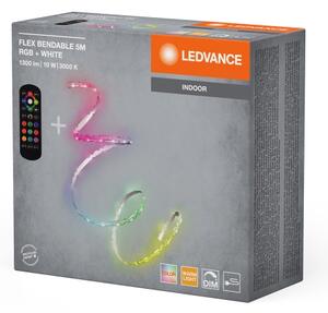 Ledvance Bandă LED RGB FLEX, 5 m, dimabilă, 10 W, 230 V, cu telecomandă