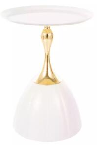 Măsuță de cafea Piana, albă (38 cm)