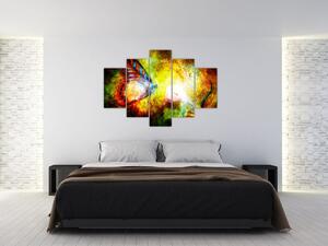 Tablou - Fluture spațial (150x105 cm)