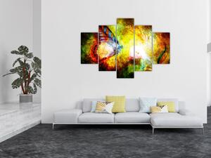 Tablou - Fluture spațial (150x105 cm)