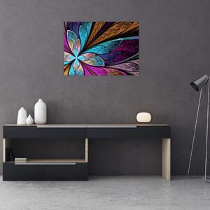Tablou - Floare, abstracție (70x50 cm)