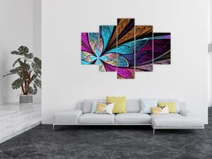 Tablou - Floare, abstracție (150x105 cm)