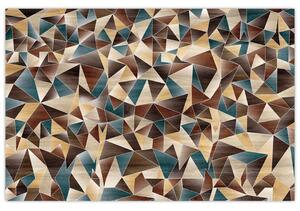 Tablou - Triunghiuri (90x60 cm)