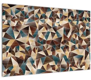 Tablou - Triunghiuri (90x60 cm)