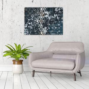 Tablou - Decorațiuni flori (70x50 cm)
