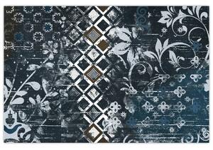 Tablou - Decorațiuni flori (90x60 cm)