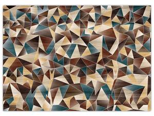 Tablou - Triunghiuri (70x50 cm)