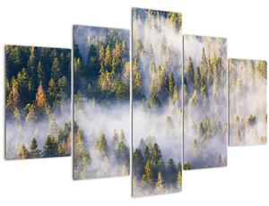 Tablou - Copac în ceață (150x105 cm)