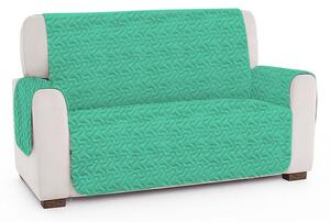 Cuvertură matlasată canapea 3 locuri două fețe – MINT GREEN