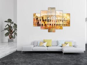 Tablou - Pictură digitală, Colosseum, Roma, Italia (150x105 cm)