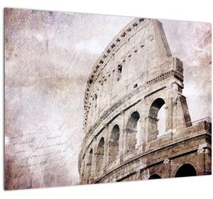 Tablou pe sticlă - Colosseum, Roma, Italia (70x50 cm)