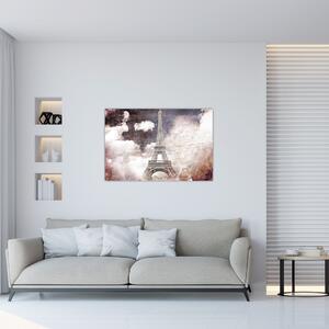 Tablou - Turnul Eiffel, Paris, Franța (90x60 cm)