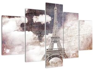 Tablou - Turnul Eiffel, Paris, Franța (150x105 cm)