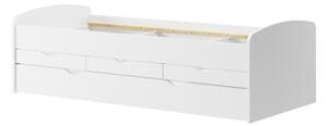 Z0ND0 Pat pentru copii 90 cm Nilac 01 (Alb). 1068206