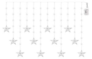 Ghirlandă LED pentru exterior 120xLED/8 funcții 3xAA 1,7 m IP44 alb rece