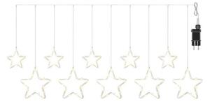 Ghirlandă LED pentru exterior 125xLED/1,9m IP44 alb cald