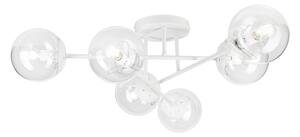 Lustră aplicată MALENA 6xE14/5W/230V alb/transparent